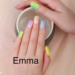 Semi-Cured Gel Nail Wrap: Emma