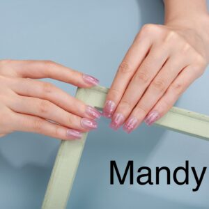 Semi-Cured Gel Nail Wrap: Mandy
