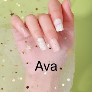 Semi-Cured Gel Nail Wrap: Ava